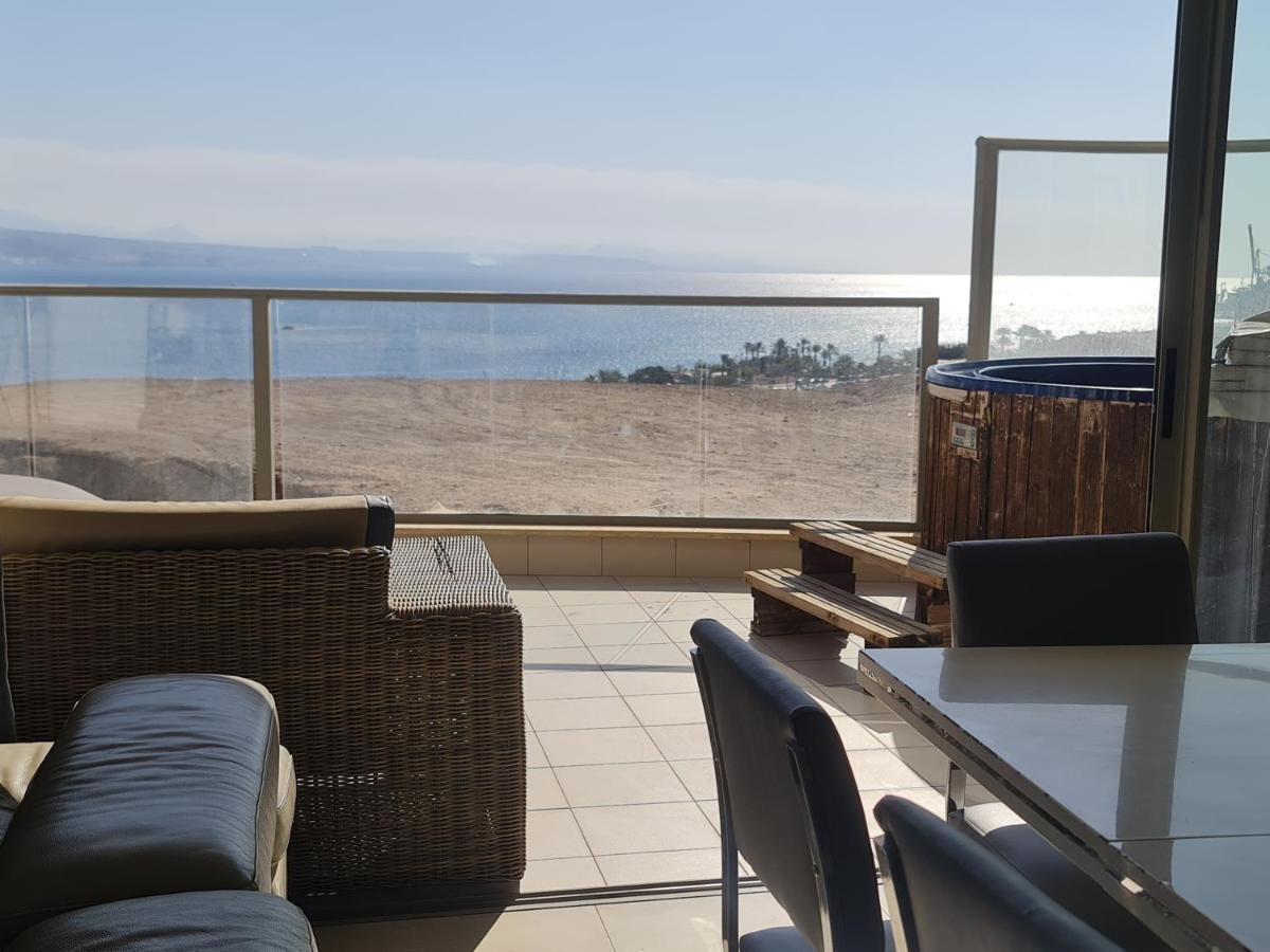 Top-Luxury Exclusive Аpt With Jacuzzi In Front Of The Sea Eilat Luaran gambar