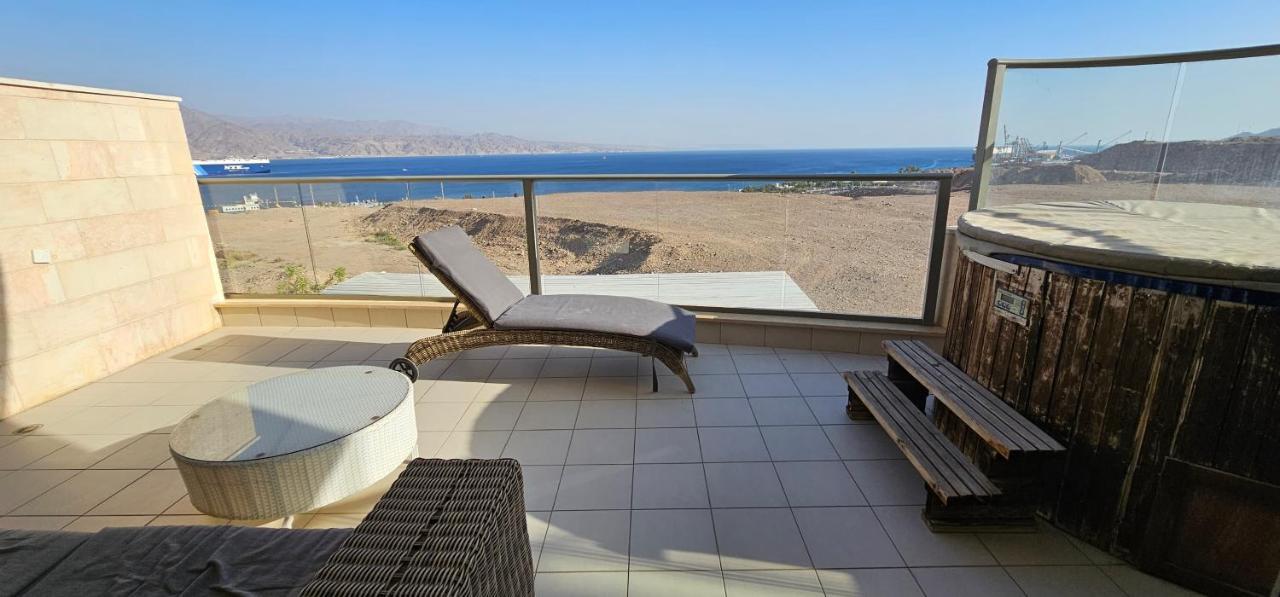 Top-Luxury Exclusive Аpt With Jacuzzi In Front Of The Sea Eilat Luaran gambar
