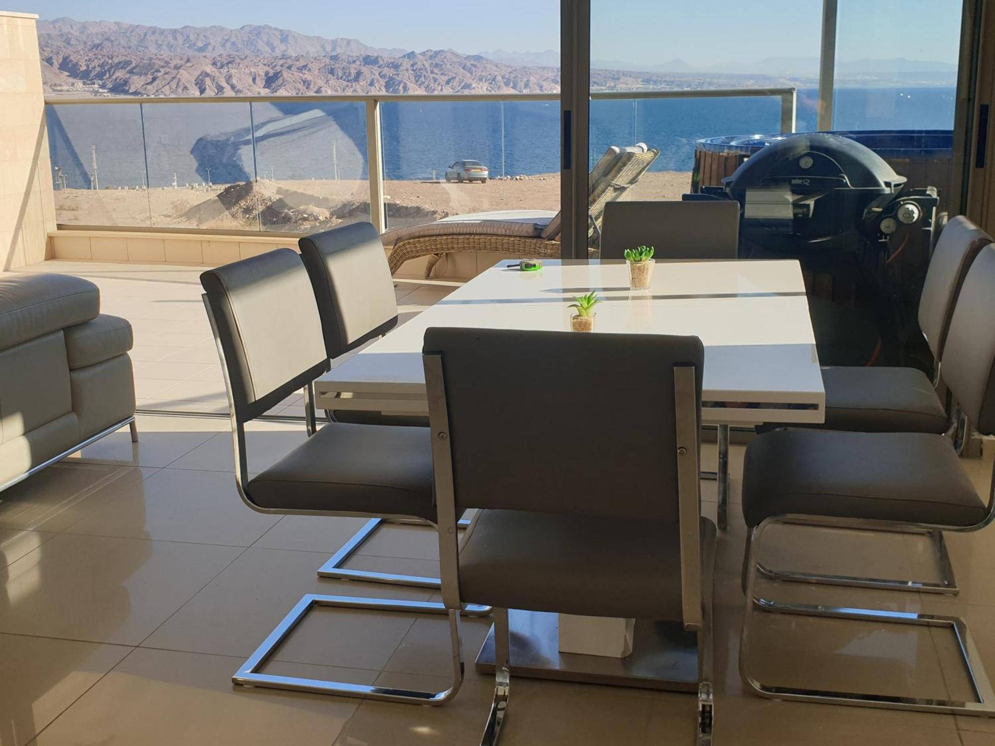 Top-Luxury Exclusive Аpt With Jacuzzi In Front Of The Sea Eilat Luaran gambar
